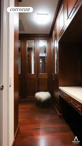 a bed room with a bed and a couch