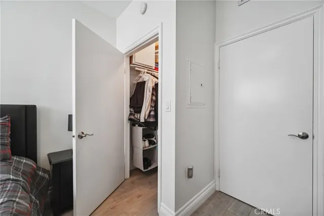 a view of closet area