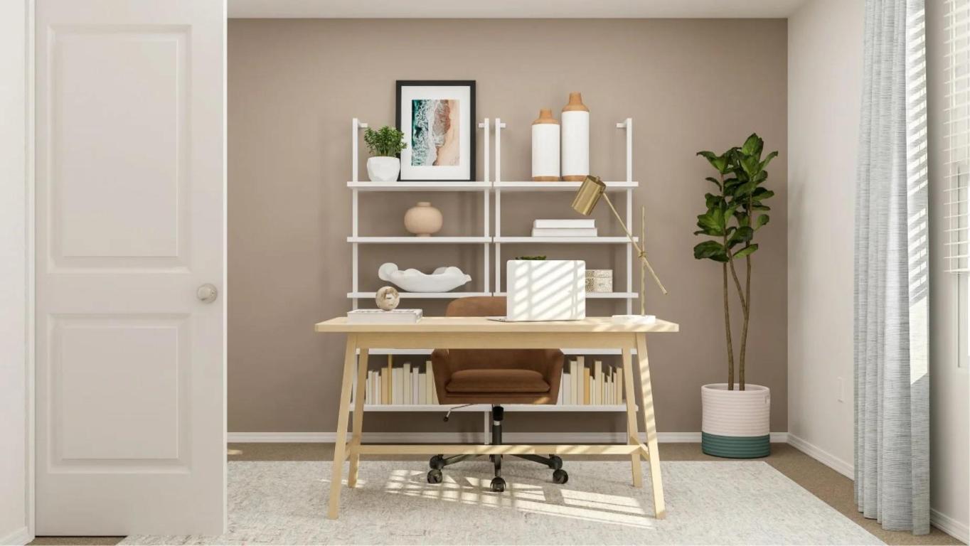 173 Bugbee Kyle, TX 78640 - Photo 16 of 17 a living room with furniture and a potted plant