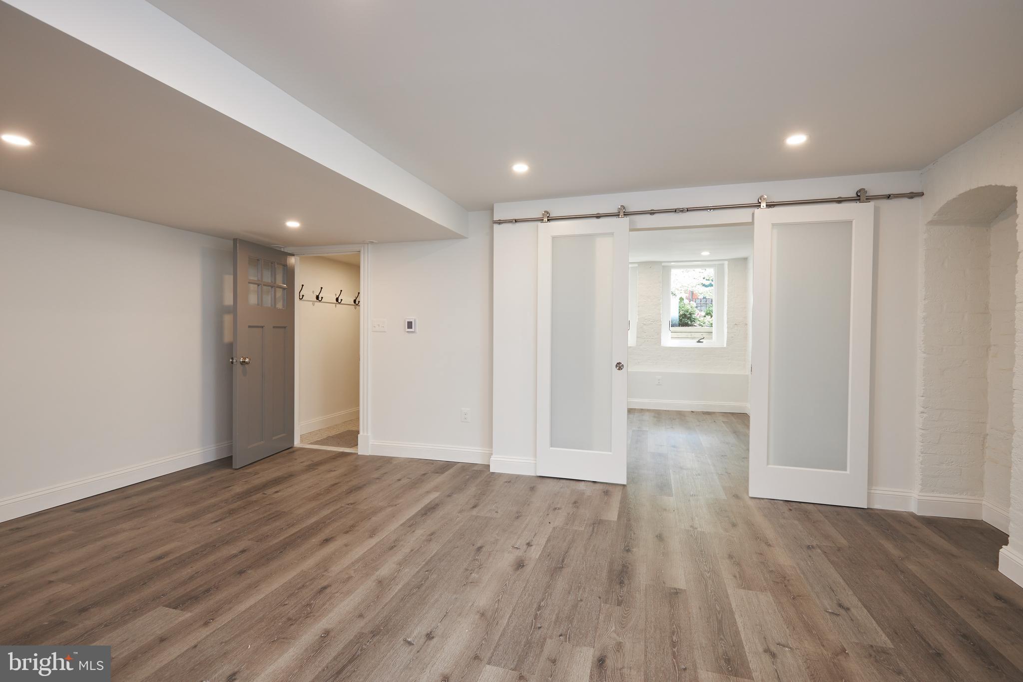 1715 Q Street Northwest, Unit B Washington, DC 20009 - Photo 11 of 41 View from Kitchen to Front and Bed/Den
