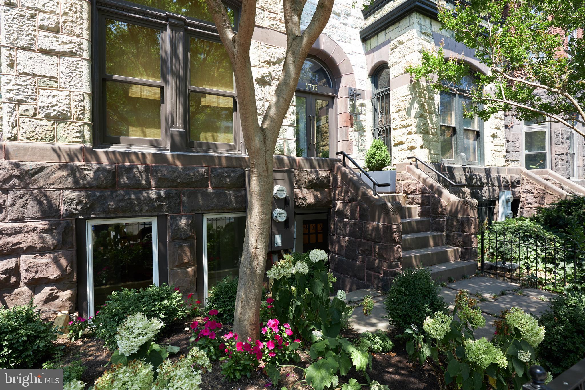 1715 Q Street Northwest, Unit B Washington, DC 20009 - Photo 2 of 41 Entrance to Unit with Garden