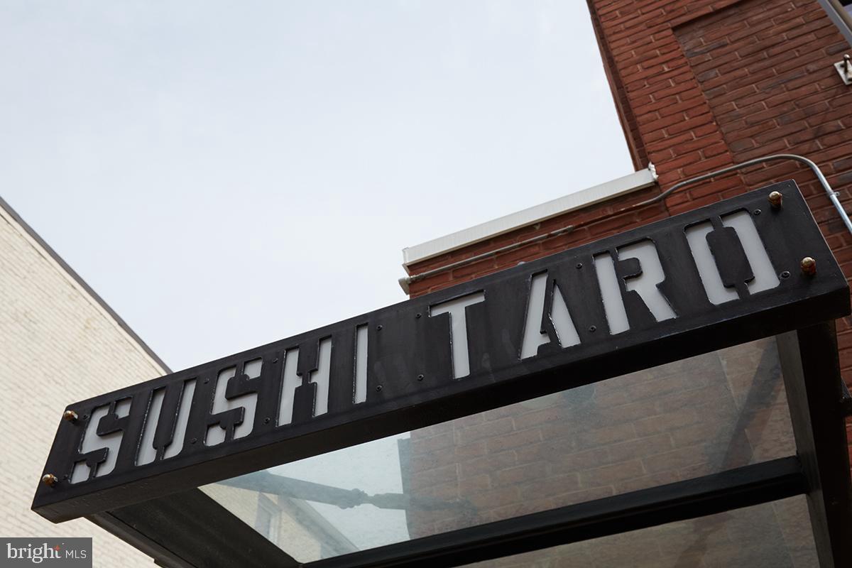 1715 Q Street Northwest, Unit B Washington, DC 20009 - Photo 41 of 41 Sushi Taro 17th