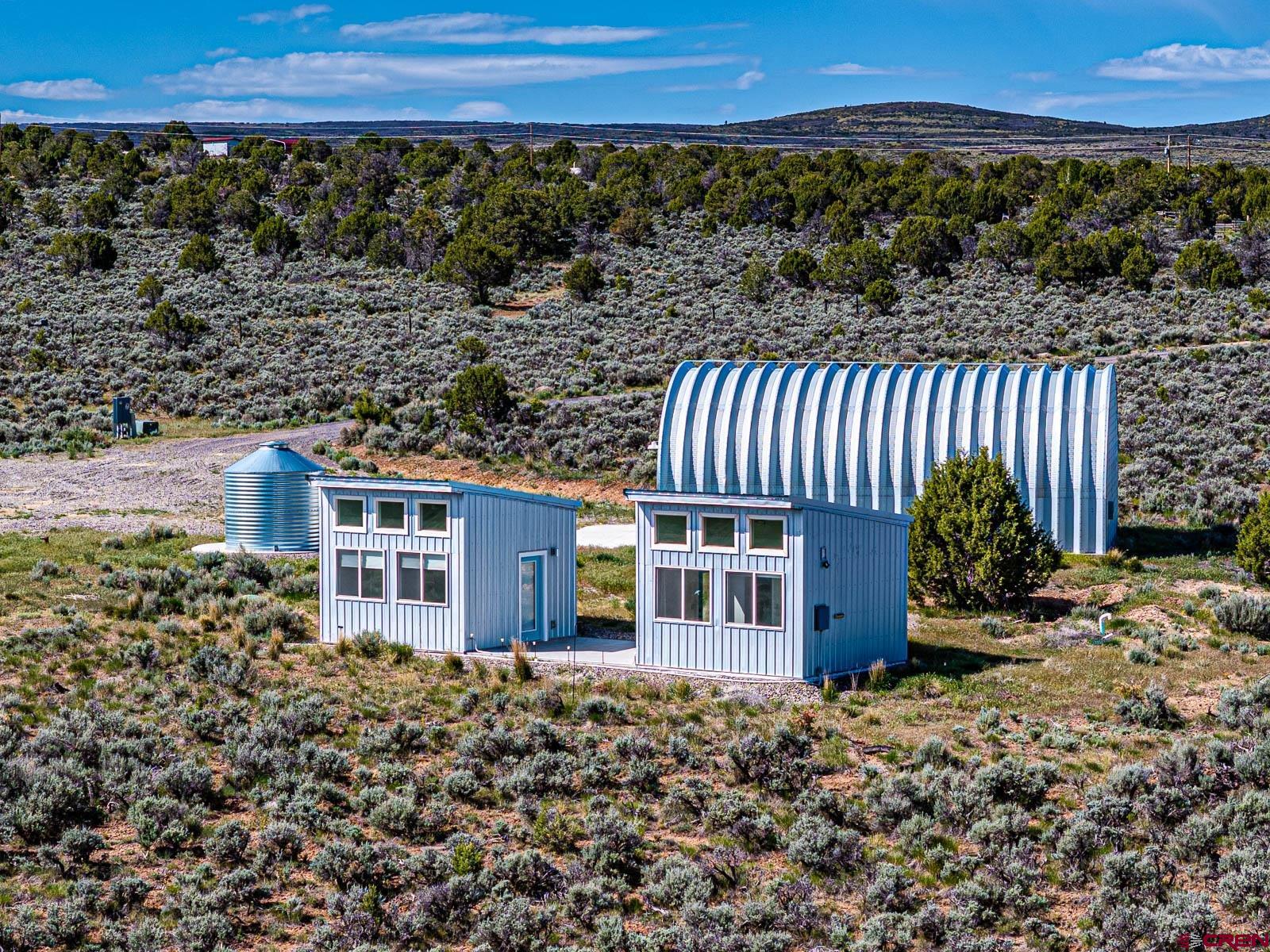 3530 Black Canyon Road Crawford, CO 81415 - Photo 30 of 45 a view of a backyard with a garden