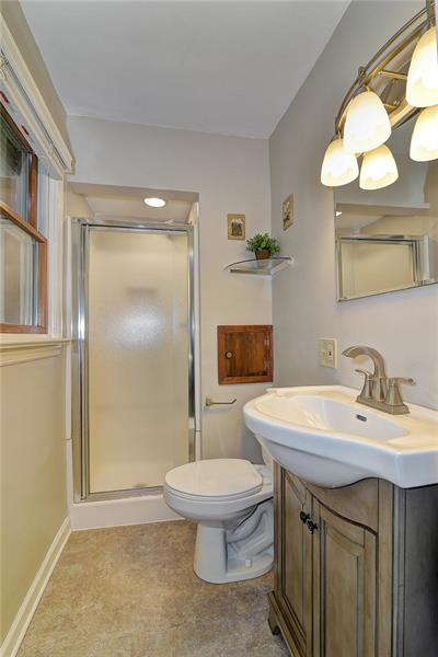 163 Glen Rape Road Rochester, PA 15074 - Photo 16 of 25 Updated Master Bath w/ standing shower.