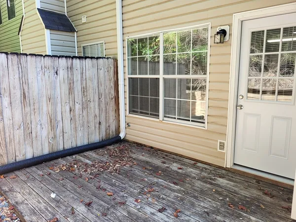 a view of a house with a window