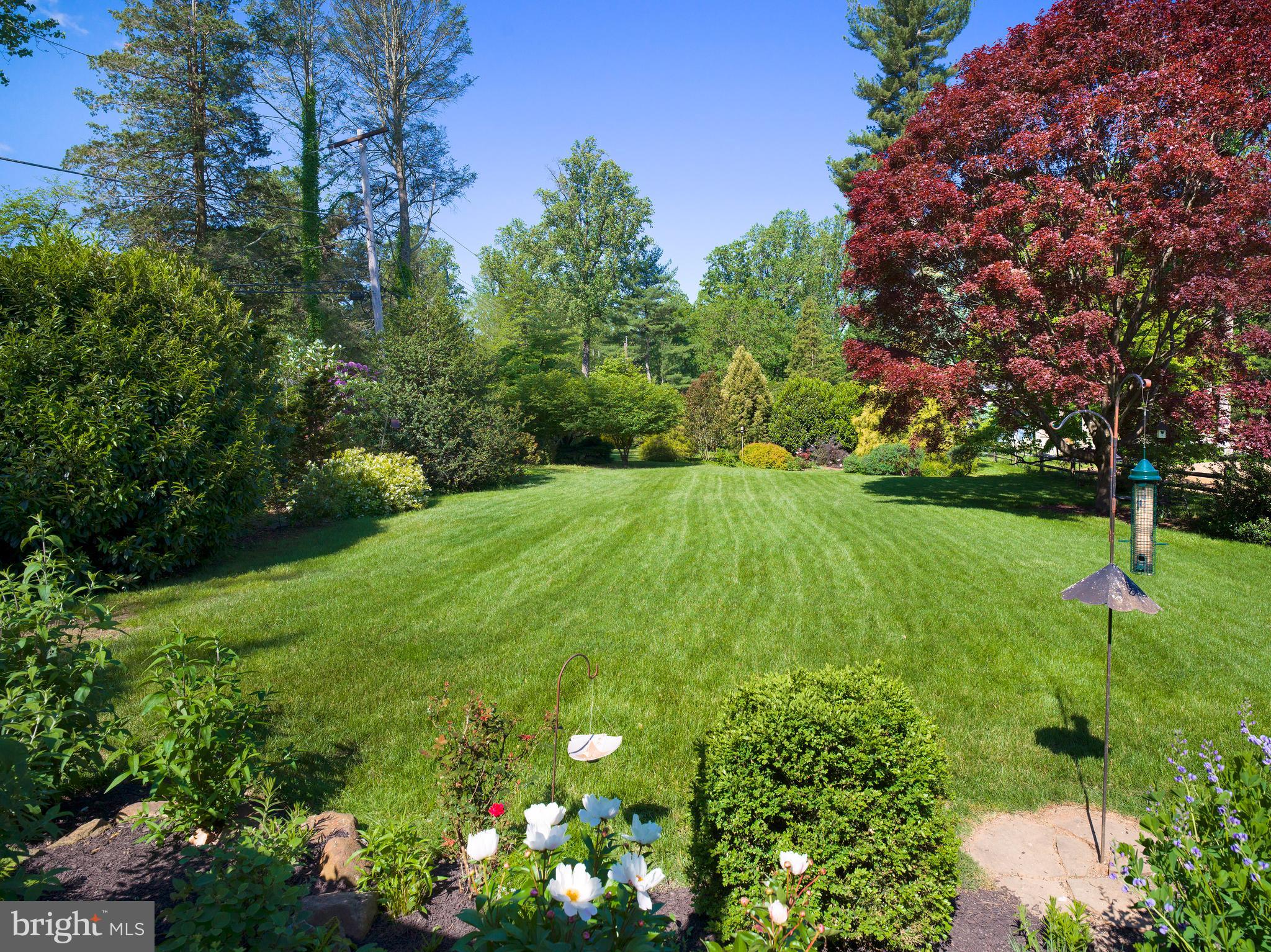 442 Old Eagle School Road Wayne, PA 19087 - Photo 37 of 39 a view of an outdoor space with a garden