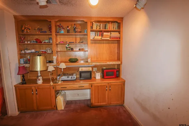 a room with storage and utility