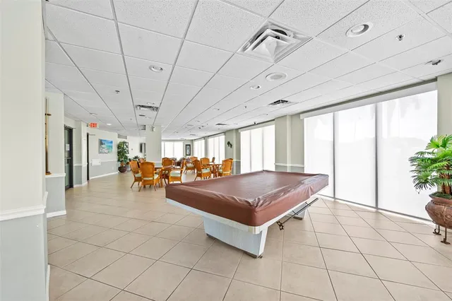 a view of a chair and table of the garden