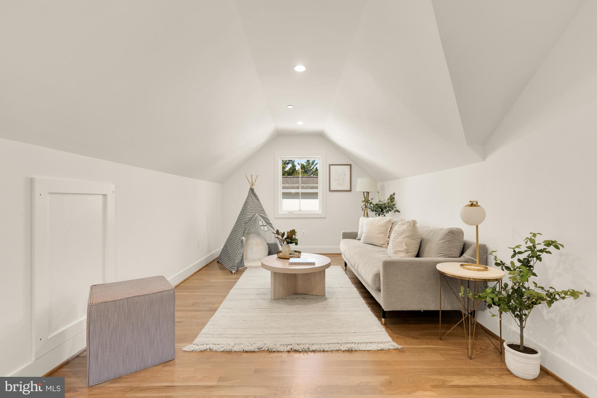 4427 Ridge Street Chevy Chase, MD 20815 - Photo 25 of 42 a living room with furniture and a potted plant