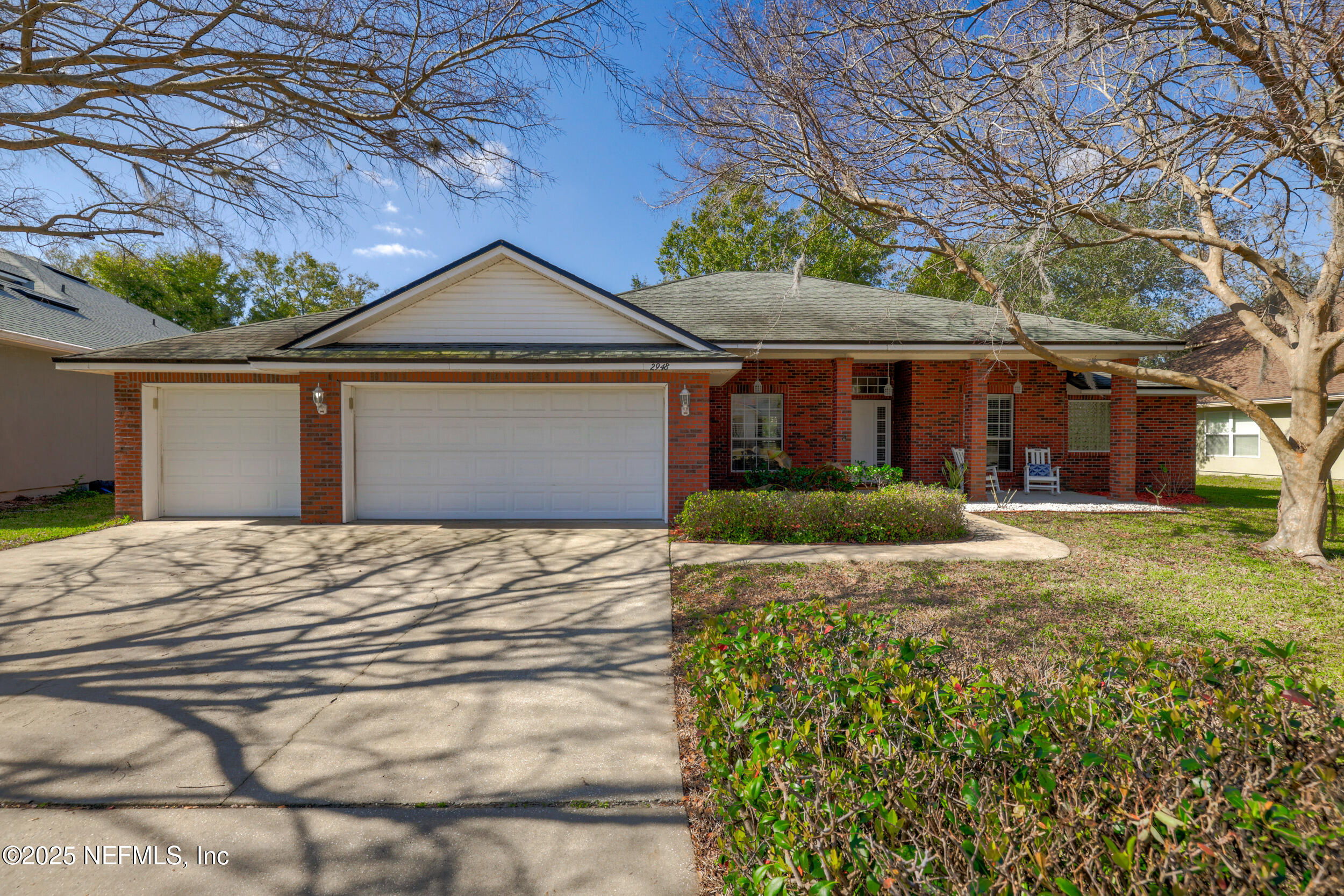 2948 Captiva Bluff Road South Jacksonville, FL 32226 - Photo 37 of 46 a view of a house with a yard and potted plants
