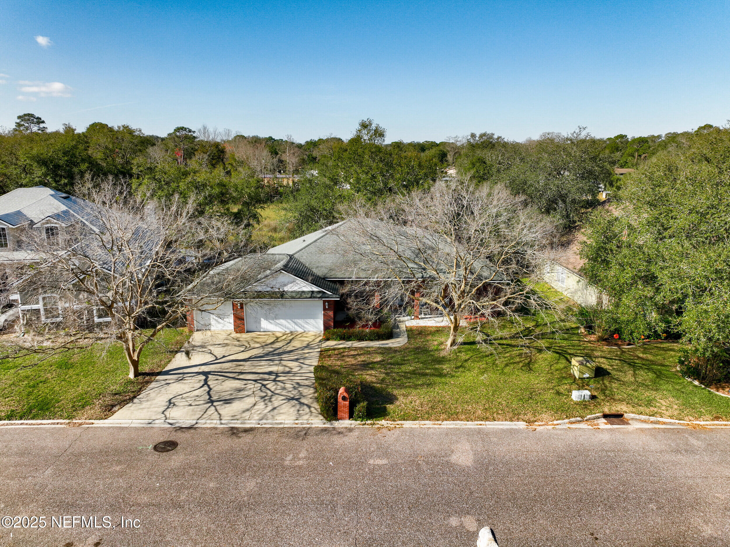 2948 Captiva Bluff Road South Jacksonville, FL 32226 - Photo 42 of 46 an aerial view of a house with a yard