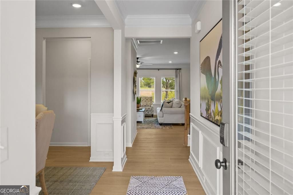 156 Saddle Ridge Trail Calhoun, GA 30701 - Photo 2 of 45 a bathroom with a glass door shower and a sink