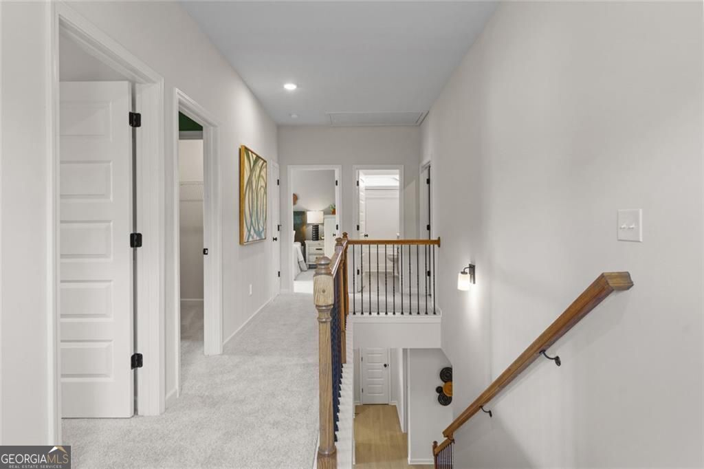 156 Saddle Ridge Trail Calhoun, GA 30701 - Photo 23 of 45 a view of entryway with stairs