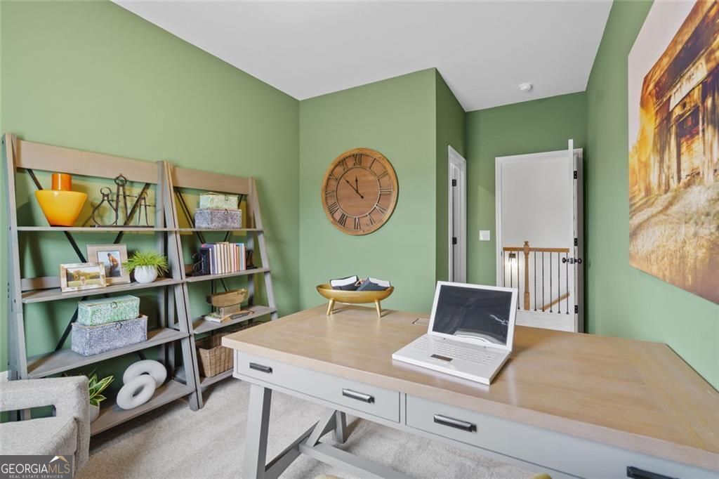 156 Saddle Ridge Trail Calhoun, GA 30701 - Photo 41 of 45 a workspace with furniture and window