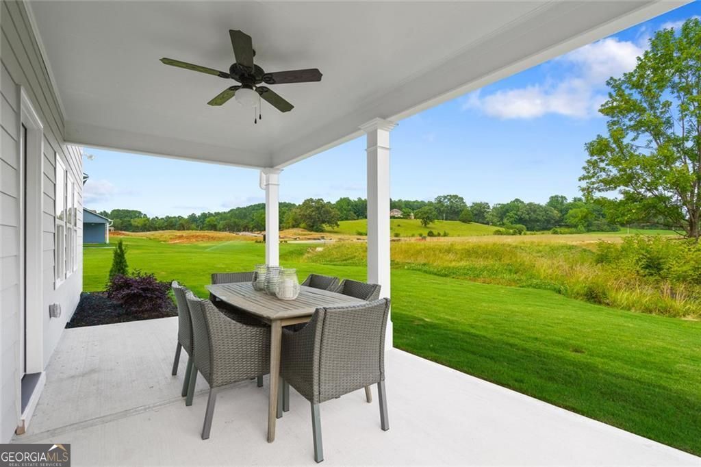 156 Saddle Ridge Trail Calhoun, GA 30701 - Photo 44 of 45 a view of a ocean from a patio