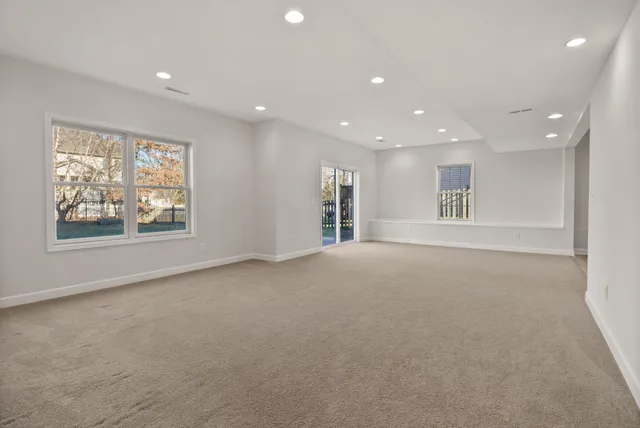 a view of empty room