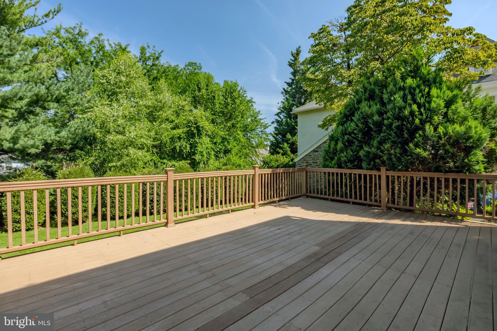 30 Llandillo Road Havertown, PA 19083 - Photo 44 of 47 a view of deck with wooden floor and fence