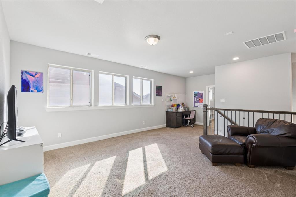 2000 Crescent Street Fort Worth, TX 76008 - Photo 17 of 34 Upstairs Living Room