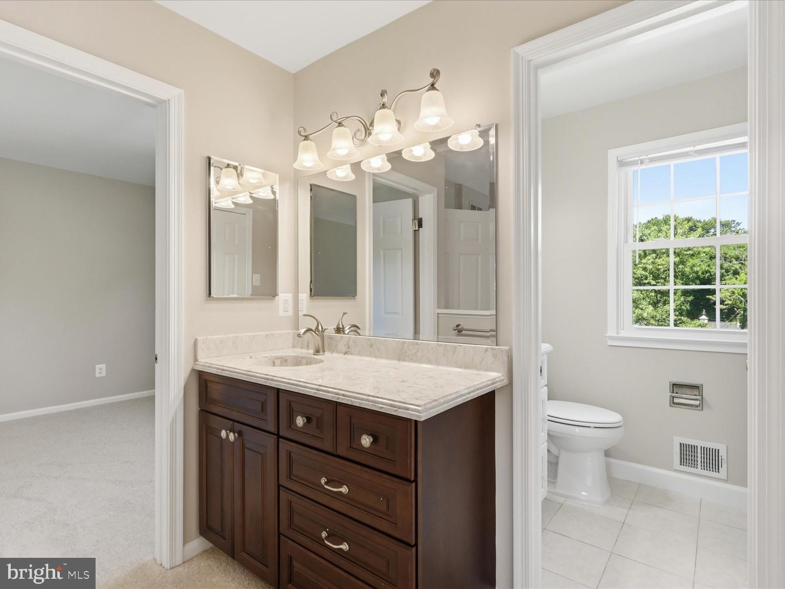 4410 Guinea Road Fairfax, VA 22032 - Photo 29 of 59 Upper Level Primary Bathroom