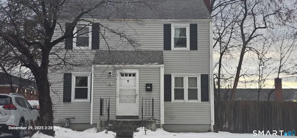 a view of a house with a door