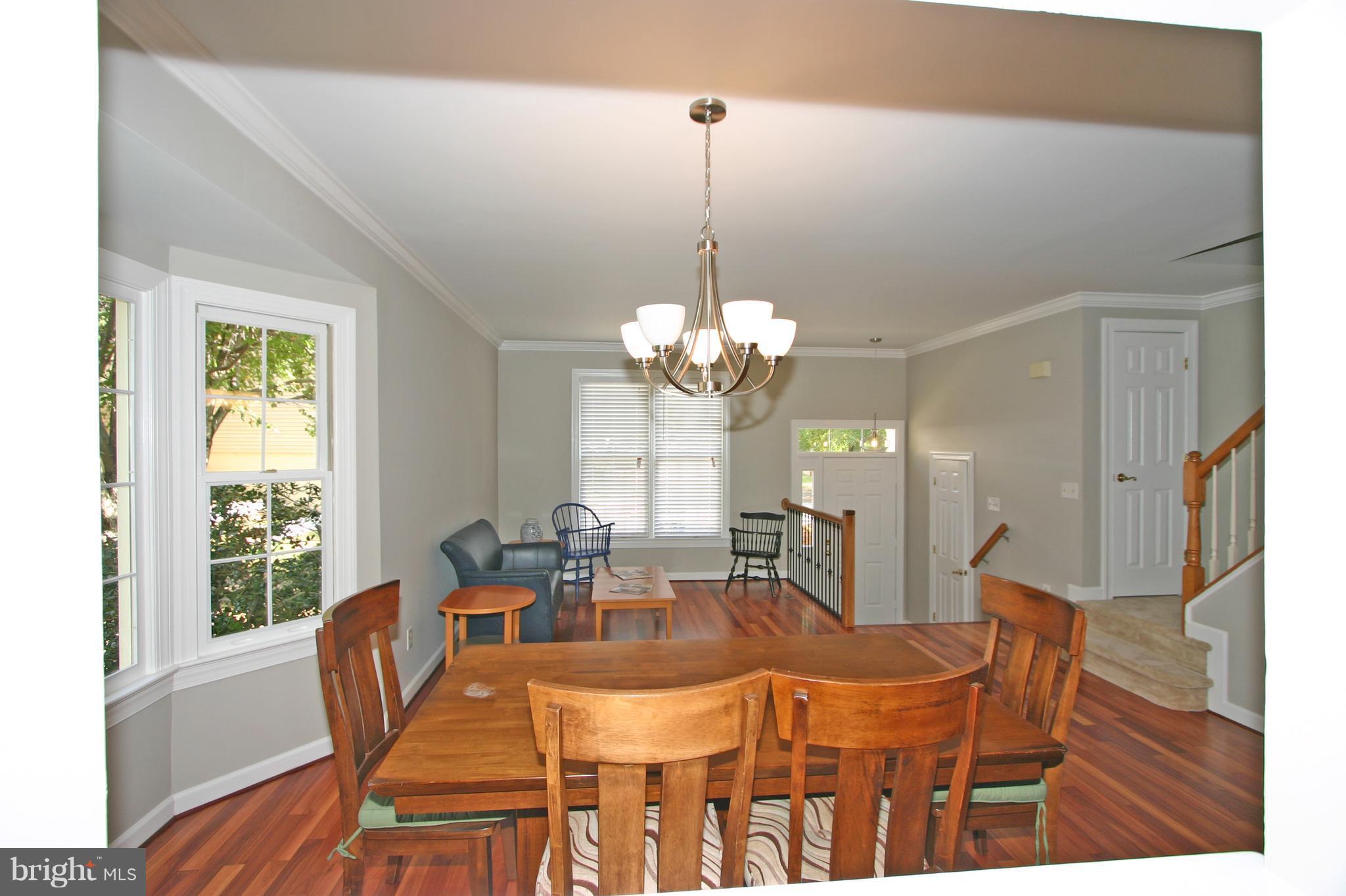 3642 Ransom Place Alexandria, VA 22306 - Photo 8 of 30 Dining Room From Kitchen Pass-Through