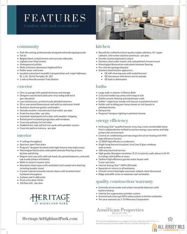 $598,000 | 711 Greenland Square, Unit 711, Highland Park, NJ 08904