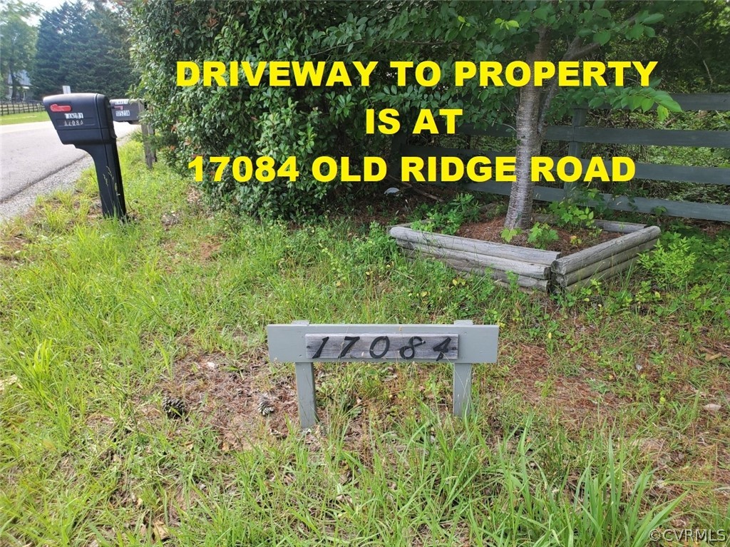17528 Old Ridge Road Montpelier, VA 23192 - Photo 18 of 19 a view of outdoor space with sign board