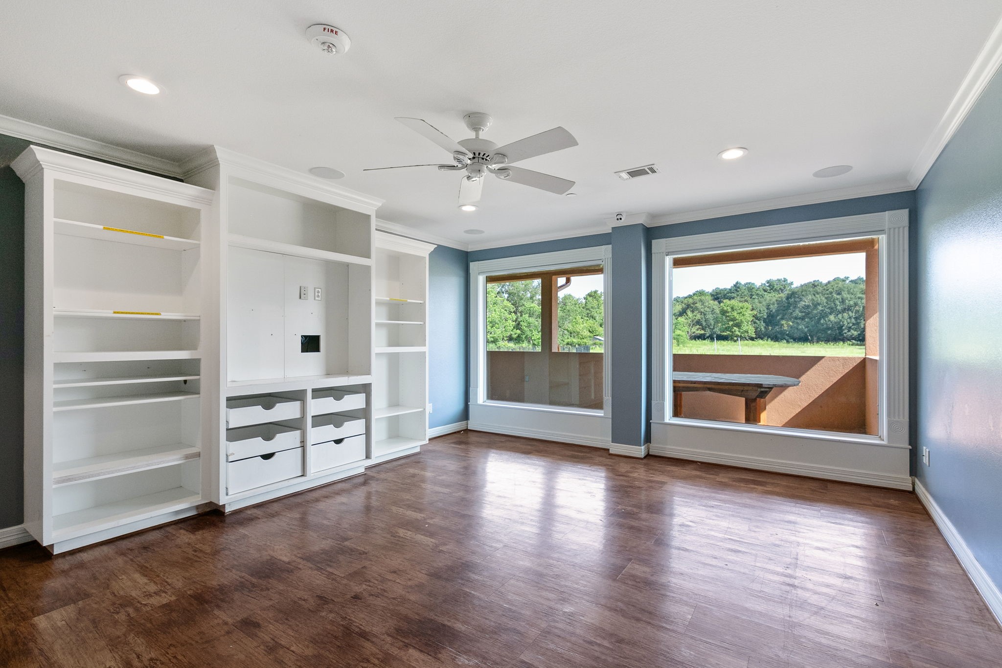 17018 Grant Road Cypress, TX 77429 - Photo 10 of 50 wooden floor in an empty room with a window