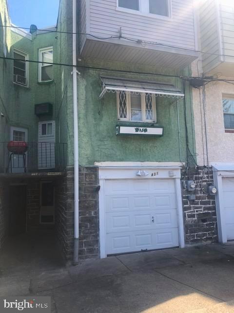 431 Vernon Road Philadelphia, PA 19119 - Photo 3 of 5 rear with garage & shared balcony