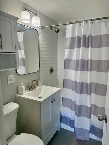 a view of a walk in closet