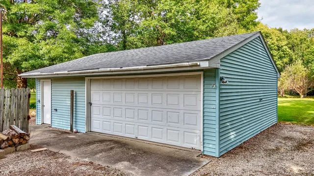 a house with a outdoor space