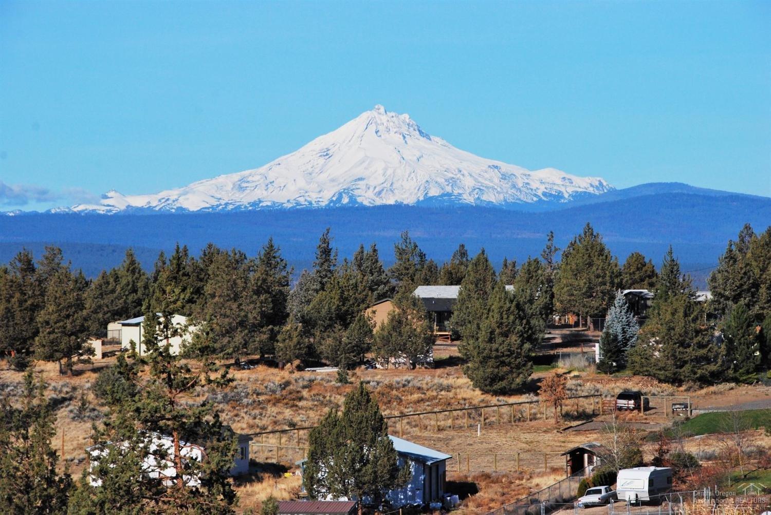 10721 Southwest Shad Road Terrebonne, OR 97760 - Photo 2 of 25 Mt Jefferson is the magnificent view dir