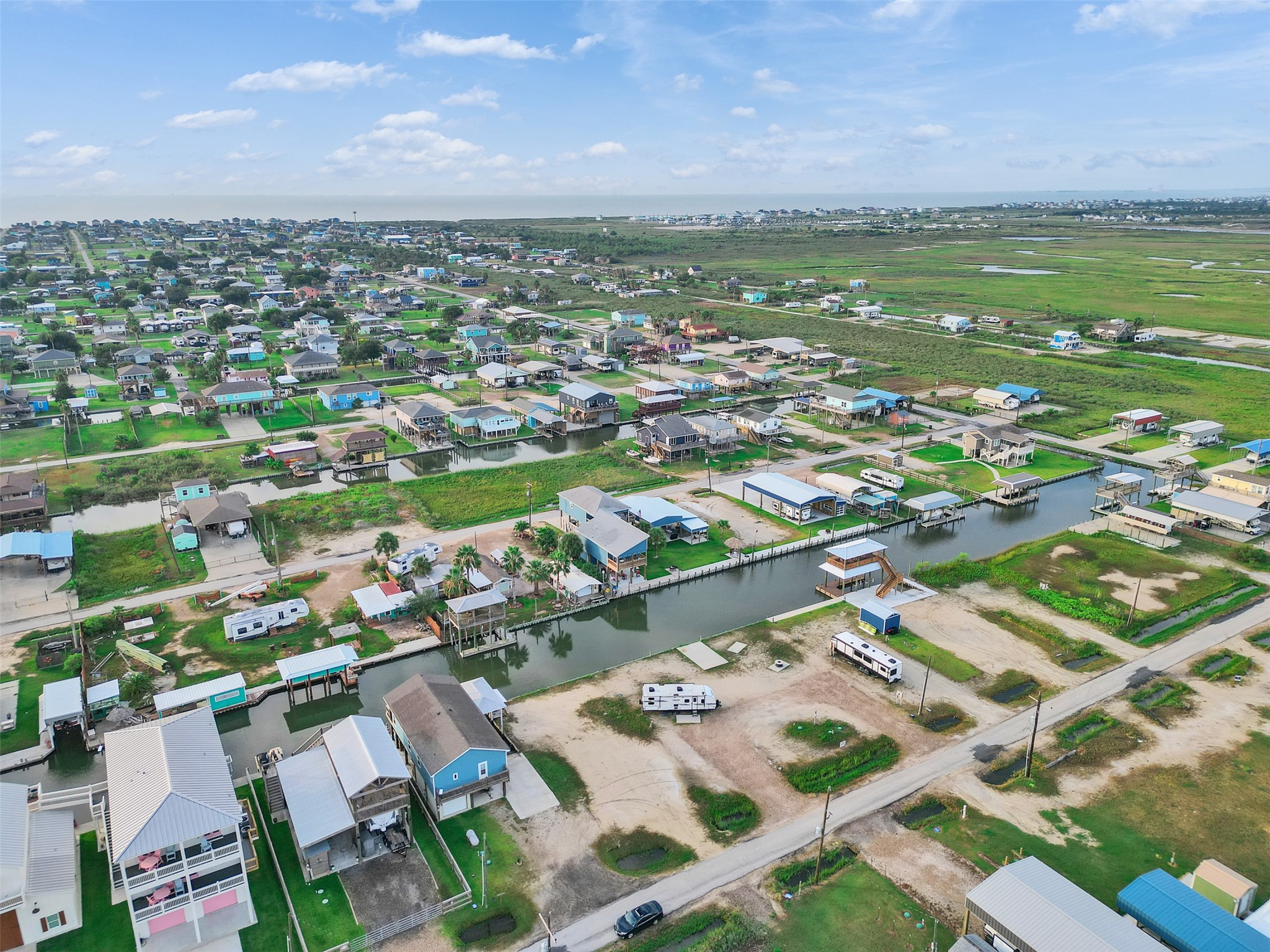 1120 Gator Point Port Bolivar, TX 77650 - Photo 7 of 8 a view of city and ocean
