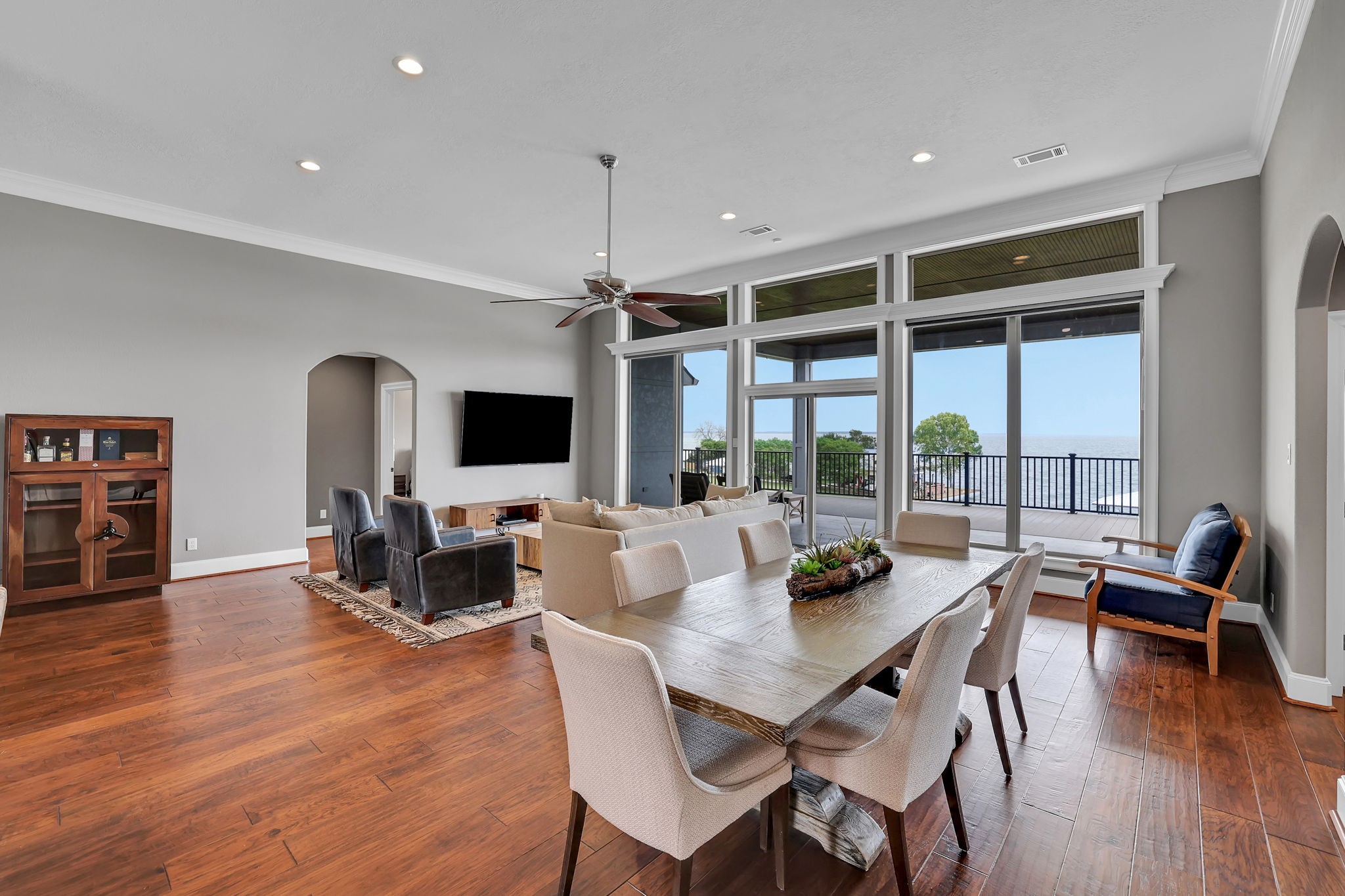 260 Legacy Blvd Point Point Blank, TX 77364 - Photo 14 of 46 Enjoy beautiful views from every angle of the living and dining area