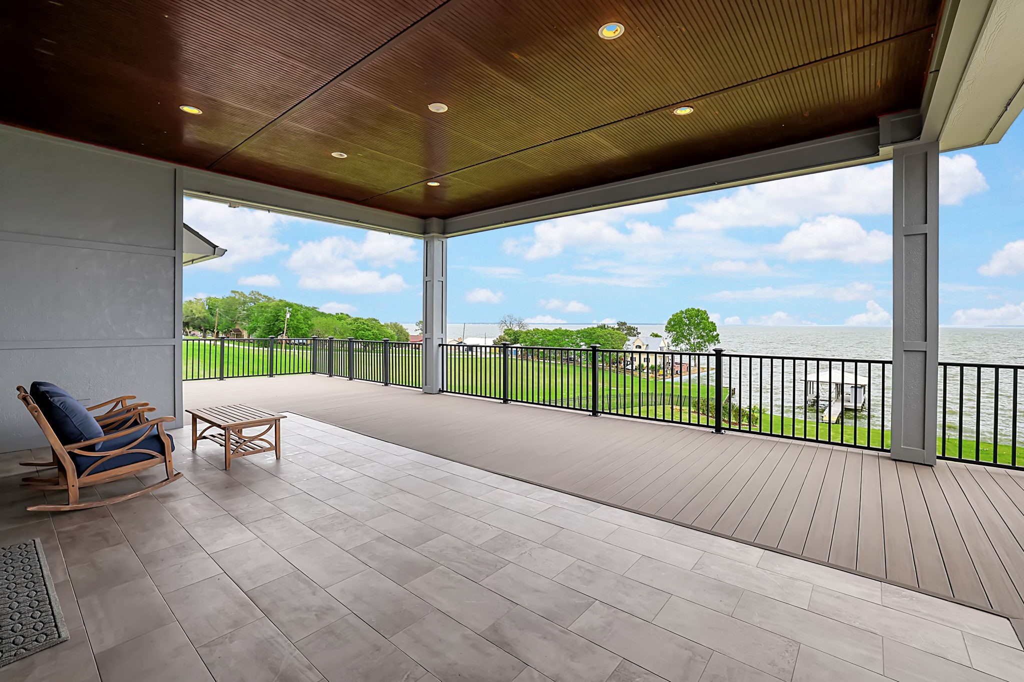 260 Legacy Blvd Point Point Blank, TX 77364 - Photo 16 of 46 Spacious back deck which is partially covered