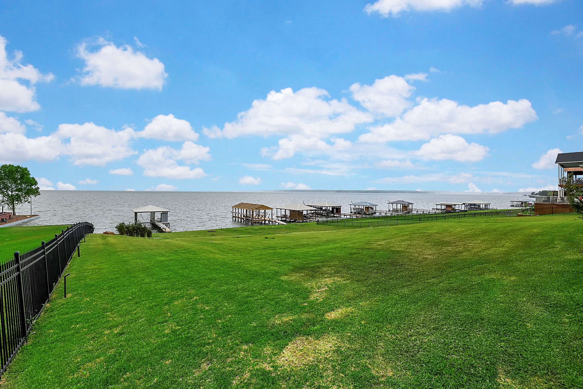 260 Legacy Blvd Point Point Blank, TX 77364 - Photo 37 of 46 Spacious backyard with plenty of room to enjoy, and the option to add fencing in accordance with deed restrictions