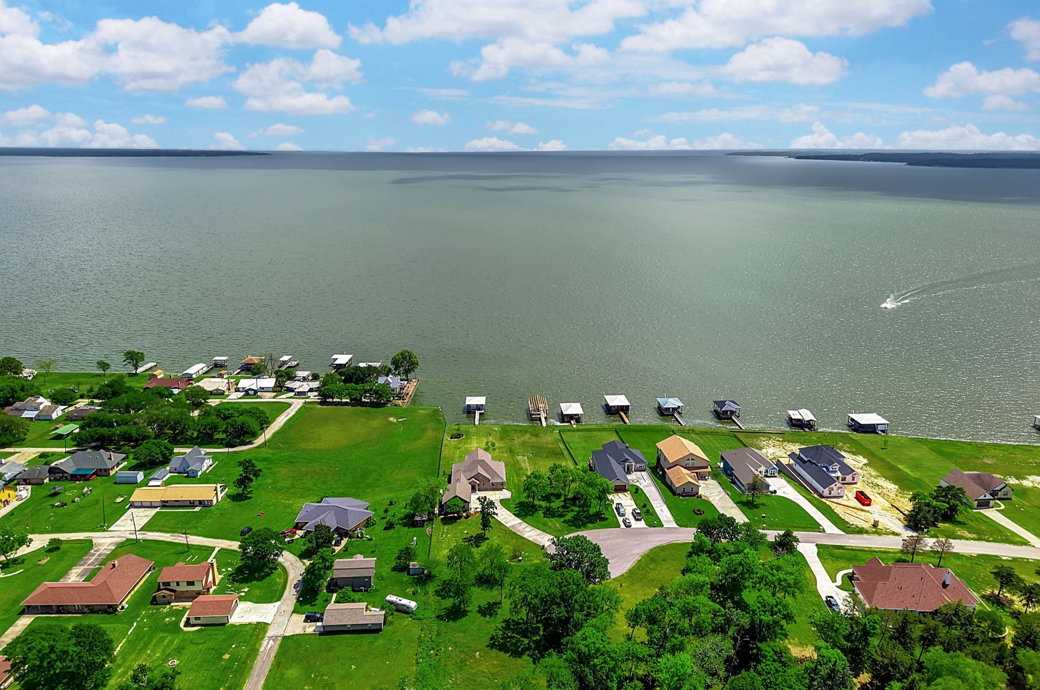 260 Legacy Blvd Point Point Blank, TX 77364 - Photo 45 of 46 Positioned on open water for easy boating access and a quick ride over to Pine Island