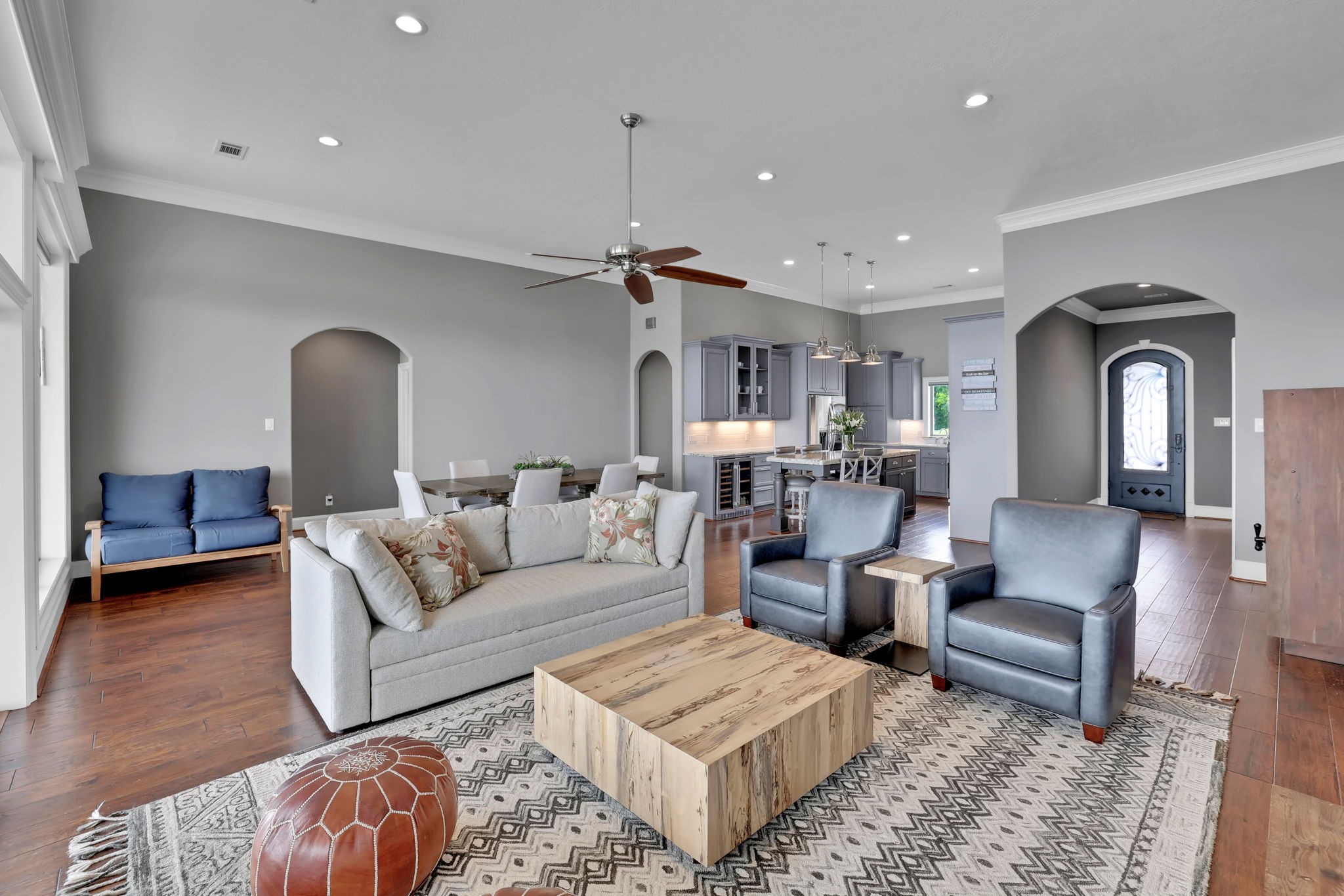 260 Legacy Blvd Point Point Blank, TX 77364 - Photo 7 of 46 The high ceilings create a spacious, open feel, while crown molding adds a refined touch of detail and character