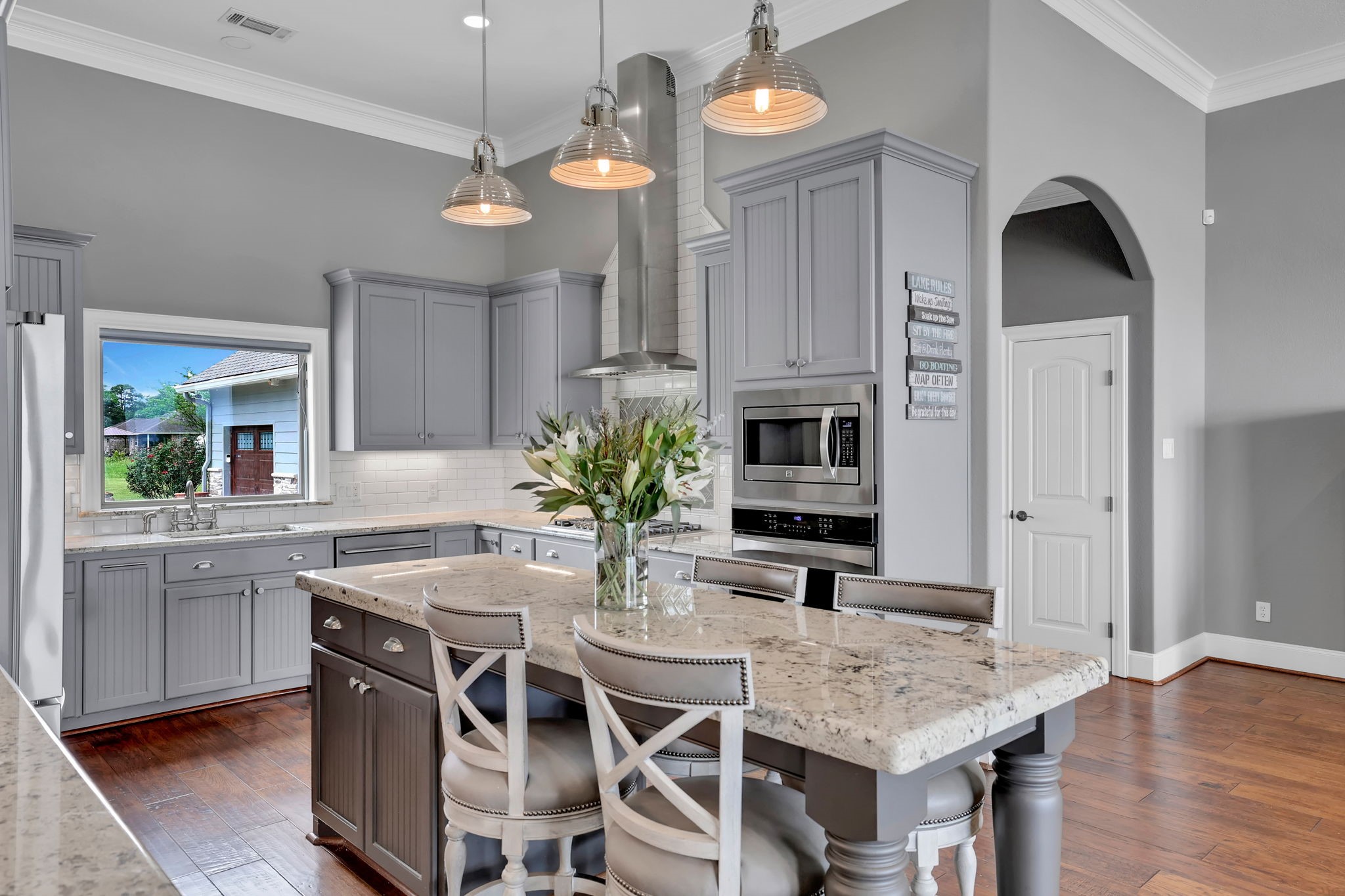 260 Legacy Blvd Point Point Blank, TX 77364 - Photo 10 of 46 Bright and inviting kitchen featuring ample cabinetry