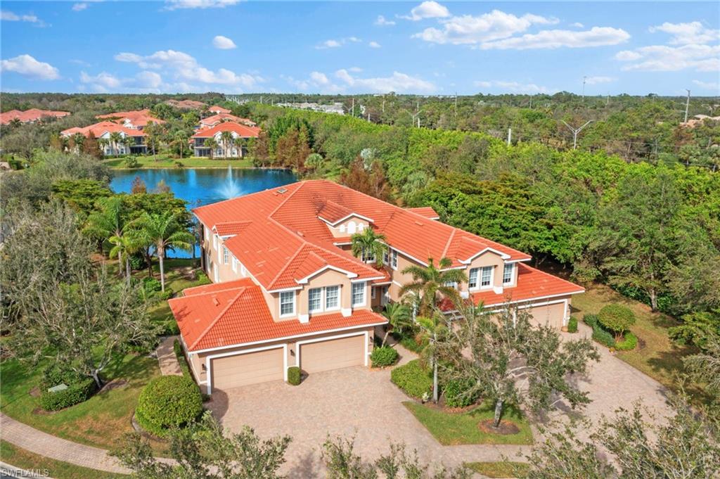 7876 Hawthorne Drive, Unit 1202 Naples, FL 34113 - Photo 39 of 48 Birds eye view of property featuring a water view