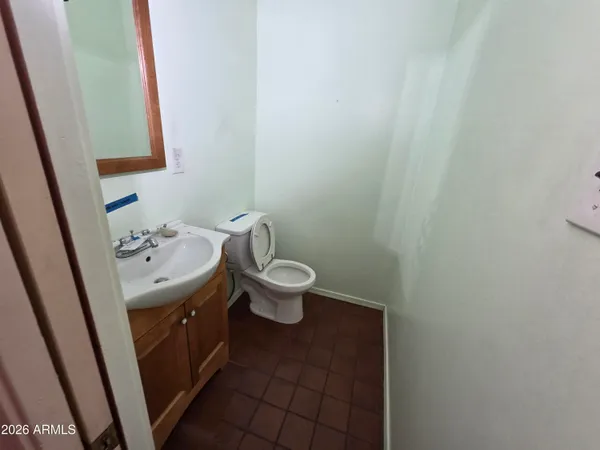 a view of a yard with an outdoor space