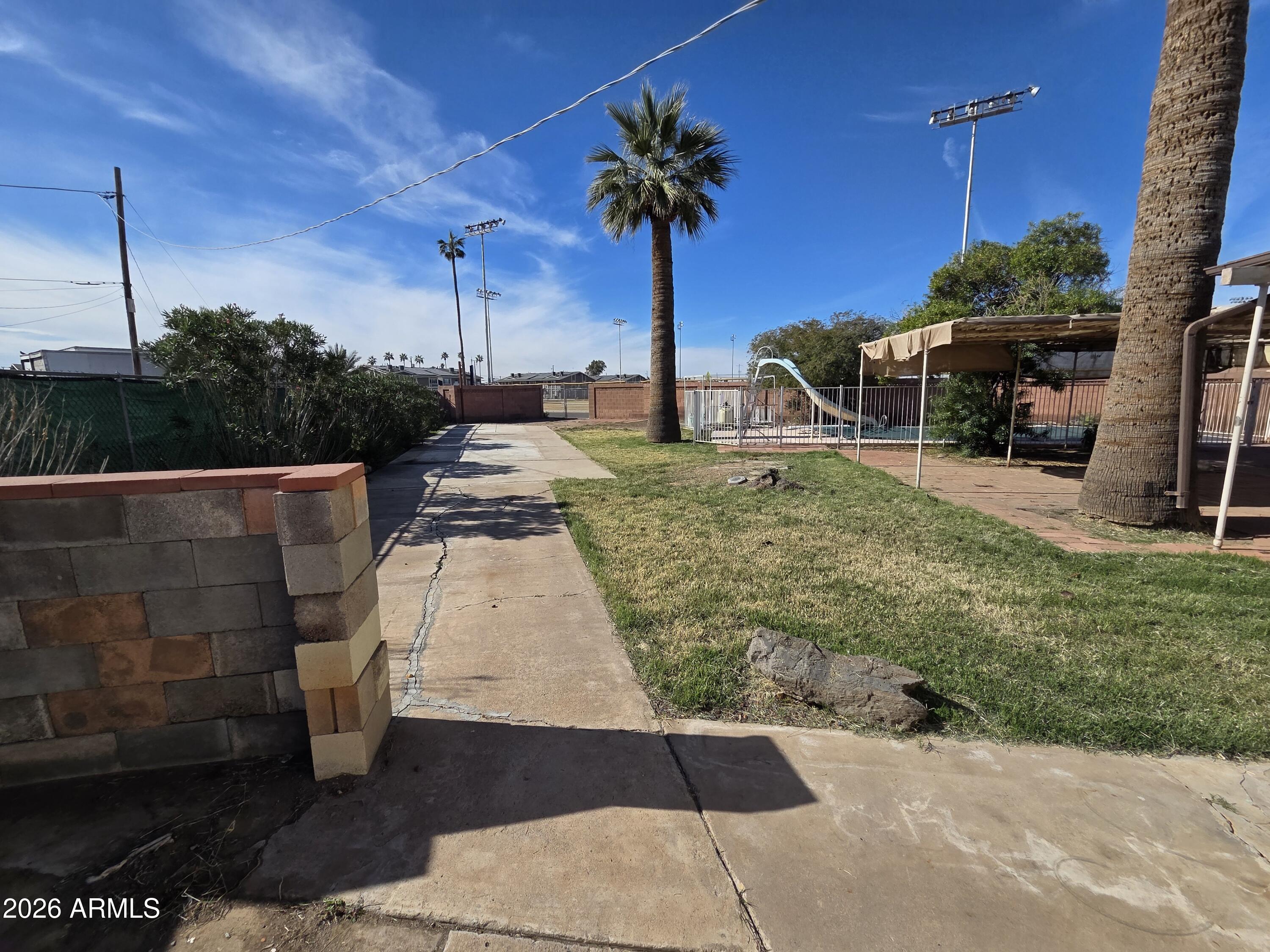 3237 West Pierce Street Phoenix, AZ 85009 - Photo 15 of 20 a view of a backyard