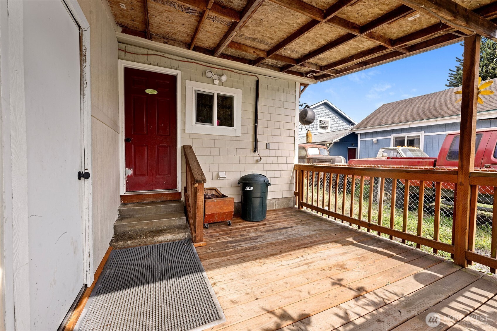 1218 Cedar Street Raymond, WA 98577 - Photo 30 of 31 a view of a balcony with furniture