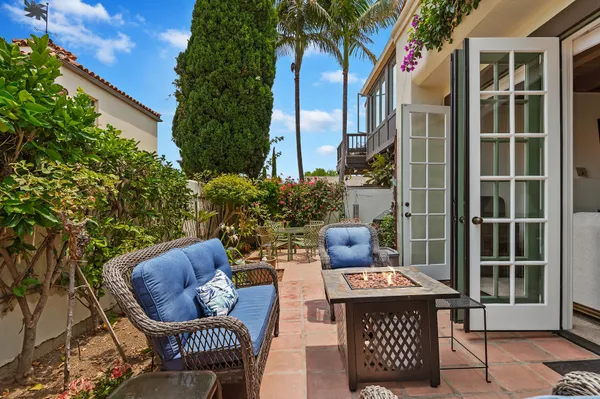 a outdoor space with patio