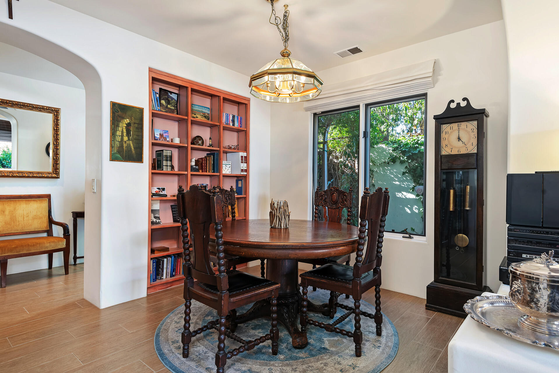 Undisclosed Address Santa Barbara, CA 93101 - Photo 14 of 25 a view of a dining room with furniture window and wooden floor