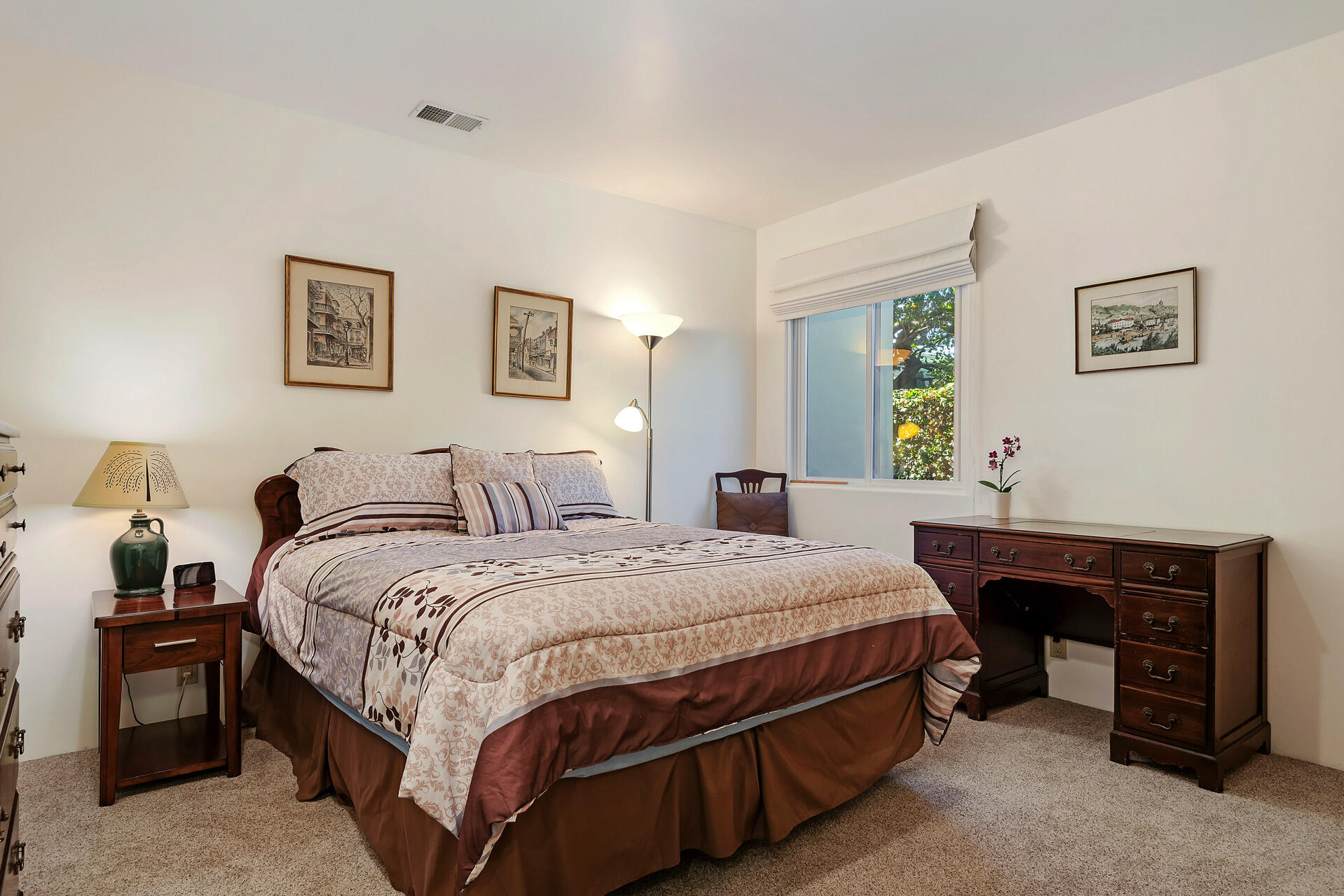 Undisclosed Address Santa Barbara, CA 93101 - Photo 21 of 25 a bedroom with a bed and a table