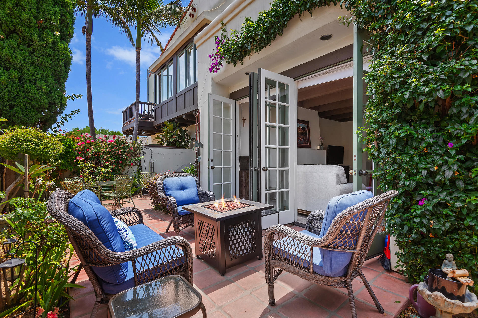 Undisclosed Address Santa Barbara, CA 93101 - Photo 3 of 25 a view of a patio with couple of chairs