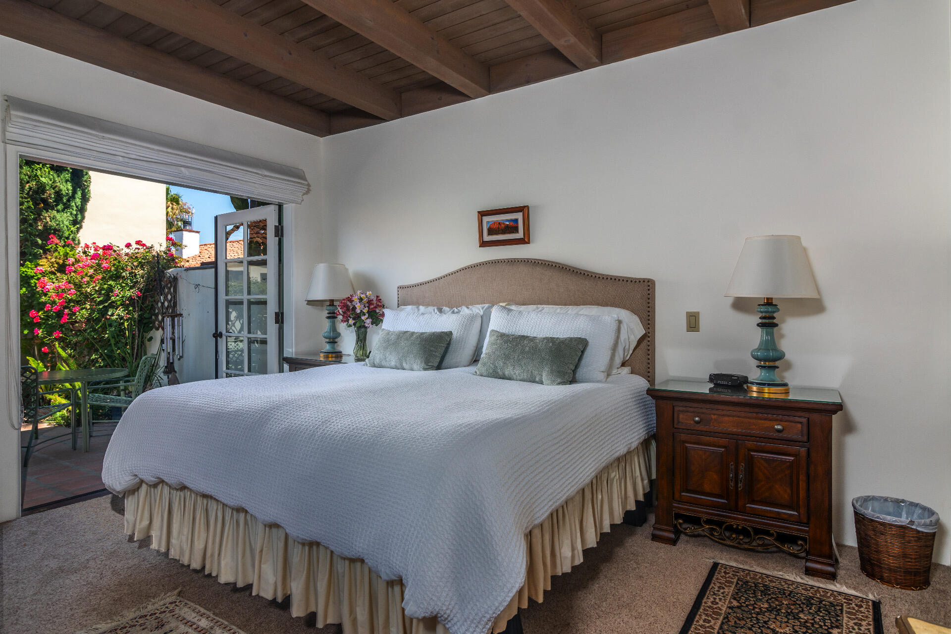 Undisclosed Address Santa Barbara, CA 93101 - Photo 5 of 25 a bedroom with a bed and a window