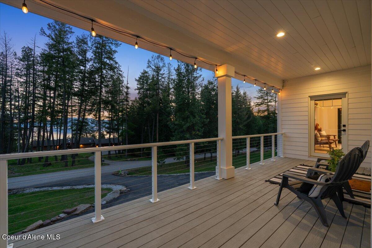 357 East David Thompson Road Hope, ID 83836 - Photo 35 of 47 108-Twilight Deck