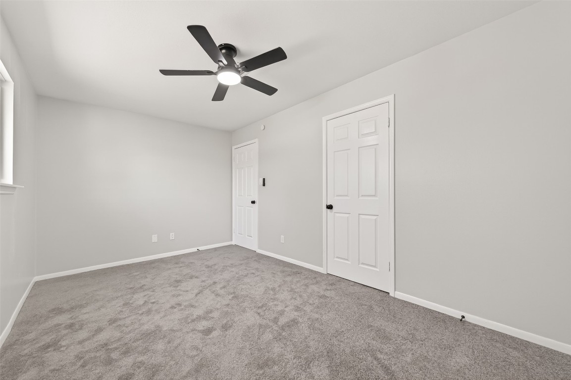 21710 Rotherham Drive Spring, TX 77388 - Photo 41 of 49 Alternate view of the fourth bedroom featuring carpet flooring and ceiling fan.